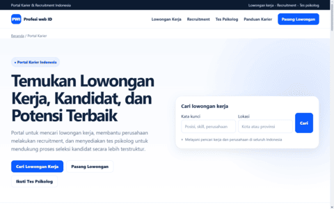 Profesi Web ID