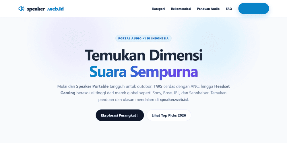 Speaker Web ID